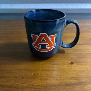 NCAA Auburn University Blue and Orange Mug
